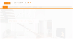 Desktop Screenshot of fourwallsla.com