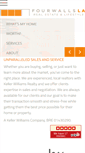 Mobile Screenshot of fourwallsla.com
